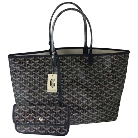 goyard bag new black|goyard bag price original.